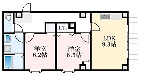 大阪府藤井寺市古室1丁目（賃貸一戸建2LDK・2階・58.91㎡） その1