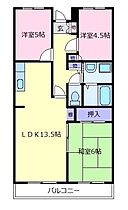 クレール・シャルム  ｜ 大阪府松原市一津屋3丁目（賃貸マンション2LDK・3階・65.25㎡） その2