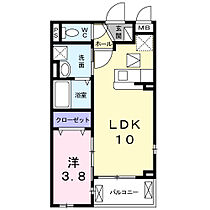 大阪府藤井寺市沢田2丁目（賃貸アパート1LDK・1階・33.34㎡） その2