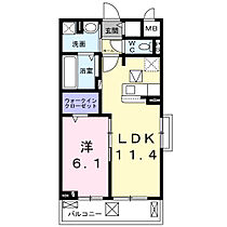 大阪府羽曳野市はびきの4丁目（賃貸アパート1LDK・2階・42.51㎡） その2