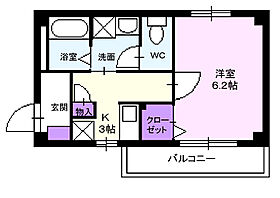 メロウビュー  ｜ 大阪府羽曳野市軽里3丁目（賃貸アパート1K・2階・24.89㎡） その2