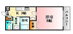 ベルドミールI  ｜ 広島県広島市安佐北区落合南2丁目（賃貸マンション1K・1階・25.90㎡） その2