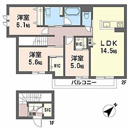 ルミエール曙町 2階/101