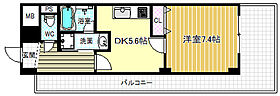 アルグラッド野田阪神  ｜ 大阪府大阪市福島区吉野1丁目（賃貸マンション1DK・11階・34.59㎡） その2