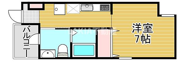 レガーロ ｜大阪府大阪市都島区都島北通2丁目(賃貸マンション1R・1階・23.00㎡)の写真 その2