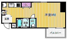 メゾンドゴトウ  ｜ 大阪府大阪市北区浪花町（賃貸マンション1R・4階・23.30㎡） その2