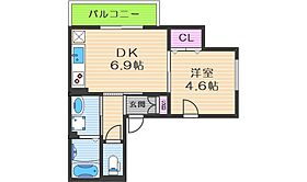 ヴェールエブラン  ｜ 大阪府大阪市北区長柄西2丁目4-1（賃貸アパート1DK・2階・30.53㎡） その2