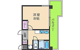 大阪府大阪市北区大淀中1丁目11-8（賃貸マンション1K・9階・22.71㎡） その2