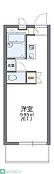 レオパレスソフィア 1Kの間取図画像