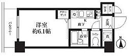 HF練馬レジデンス 1Kの間取図画像