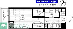 ステージグランデ新桜台 1Kの間取図画像