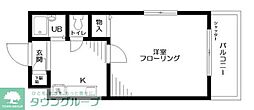 テルマールタカセ（練馬春日町） 1階1Kの間取り