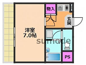 ひまわりマンション  ｜ 大阪府高槻市郡家本町（賃貸マンション1K・2階・20.00㎡） その2