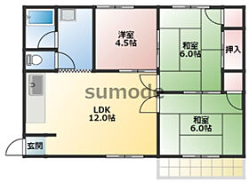 アテイン高槻石津  ｜ 大阪府高槻市宮之川原3丁目（賃貸マンション3LDK・3階・60.00㎡） その2