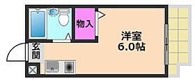 松が丘エンビイマンション  ｜ 大阪府高槻市松が丘4丁目（賃貸マンション1K・4階・19.00㎡） その2