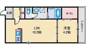 アルシエラ  ｜ 大阪府茨木市西河原2丁目（賃貸マンション1LDK・3階・36.49㎡） その2