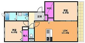 シャーメゾン安満  ｜ 大阪府高槻市安満西の町（賃貸マンション2LDK・2階・60.00㎡） その2