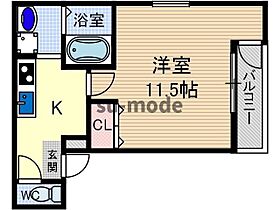 フジパレスカルディアB  ｜ 大阪府茨木市中穂積3丁目（賃貸アパート1DK・2階・33.88㎡） その2