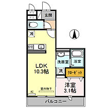 ワンモアオッツ  ｜ 大阪府茨木市橋の内2丁目4-23（賃貸アパート1LDK・3階・34.81㎡） その2