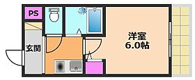 パライッソはやしII  ｜ 大阪府高槻市日向町（賃貸マンション1K・6階・18.48㎡） その2