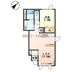 アンジュール 1階