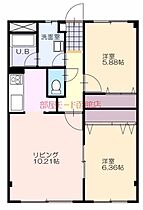 レジデンスKouei 406 ｜ 北海道函館市桔梗1丁目24-33（賃貸マンション2LDK・4階・58.50㎡） その2