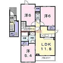 北海道亀田郡七飯町大川6丁目（賃貸アパート3LDK・2階・69.15㎡） その2