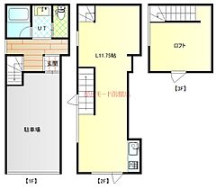 東川町3番地一棟二戸 左 ｜ 北海道函館市東川町24-7（賃貸アパート1LDK・3階・37.00㎡） その2