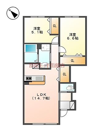 メルヴェール東山_間取り_0