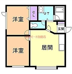 ビューハイツパートIII 1階