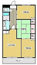 福岡県久留米市西町790-1（賃貸マンション3LDK・3階・62.50㎡） その2