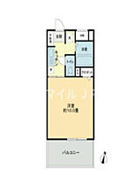 ＳＩＲＩＵＳ 703 ｜ 福岡県久留米市篠原町1-10（賃貸マンション1K・7階・28.12㎡） その2