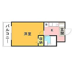 メゾン・ド・プロスペール  ｜ 福岡県久留米市西町1046-4（賃貸マンション1K・1階・19.80㎡） その2