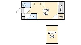 ロフトH＆A  ｜ 福岡県久留米市上津町2192-270（賃貸アパート1R・2階・17.00㎡） その2