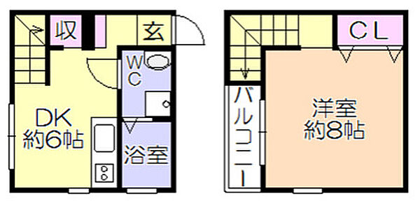 リーブル諏訪野（りーぶるすわの） ｜福岡県久留米市諏訪野町(賃貸アパート1DK・1階・37.20㎡)の写真 その8