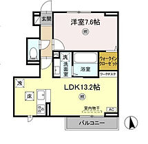 アベリア 103 ｜ 福岡県久留米市津福本町526-1（賃貸アパート1LDK・1階・47.40㎡） その2