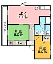 テラスコート花水木 C107号 ｜ 福岡県久留米市津福今町533-5（賃貸アパート2LDK・1階・53.32㎡） その2