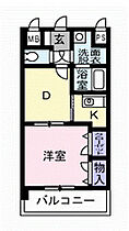 サウスヒルズ  ｜ 福岡県久留米市南2丁目21-66（賃貸マンション1DK・2階・30.52㎡） その2