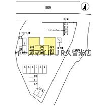 ＳAKＵRAII 201 ｜ 佐賀県三養基郡みやき町大字原古賀29-1（賃貸アパート2LDK・2階・54.18㎡） その3