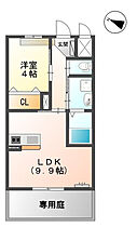 福岡県久留米市国分町1984-1（賃貸アパート1LDK・1階・39.00㎡） その2