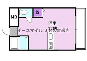 福岡県久留米市合川町99-1（賃貸マンション1R・4階・30.00㎡） その2