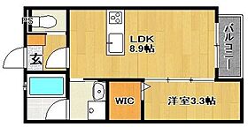 福岡県久留米市宮ノ陣5丁目4-30-1（賃貸アパート1LDK・1階・30.74㎡） その2