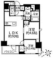 クリオラベルヴィ新富町3階25.9万円