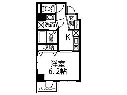 プログレス 1Kの間取図画像