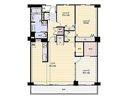 間取図画像 3SLDK