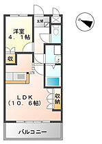 ティアモ 105 ｜ 静岡県静岡市駿河区大谷３丁目（賃貸アパート1LDK・1階・36.00㎡） その2