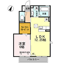 ピソ　コモド　A 101 ｜ 静岡県静岡市葵区川合３丁目（賃貸アパート1LDK・1階・44.45㎡） その2