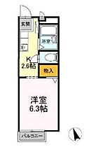 サンガーデンさつき　E棟 202 ｜ 静岡県静岡市駿河区小鹿（賃貸アパート1K・2階・20.46㎡） その2