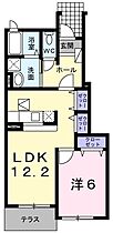 ラ・フルールIV 103 ｜ 静岡県静岡市葵区上足洗４丁目（賃貸アパート1LDK・1階・45.72㎡） その2