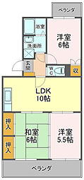 ファインビュー・21 3LDKの間取図画像